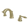 Kingston Kingston Brass KB987ALSB Victorian 2-Handle 8 in. Widespread Bathroom Faucet  Brushed Brass KB987ALSB